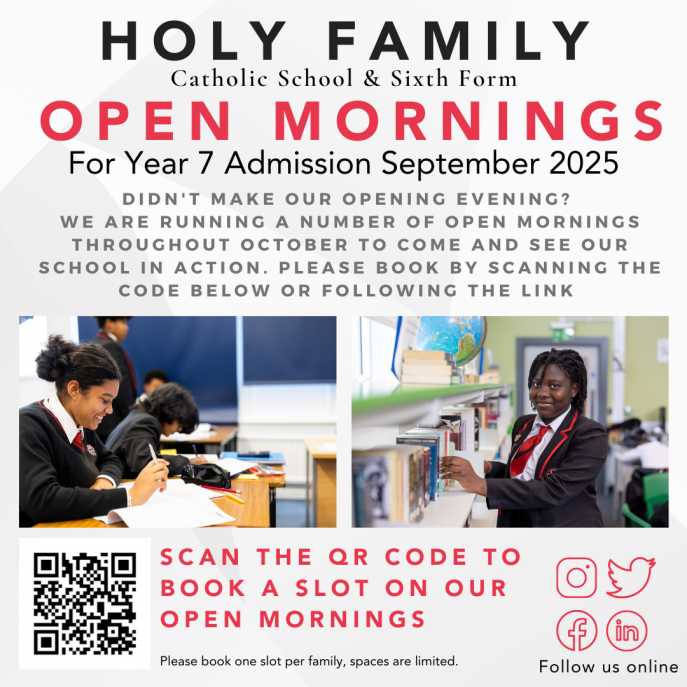 Open Mornings 2024